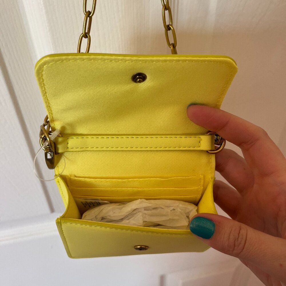 Yellow Universal Thread Micro Purse - Picture 5 of 6